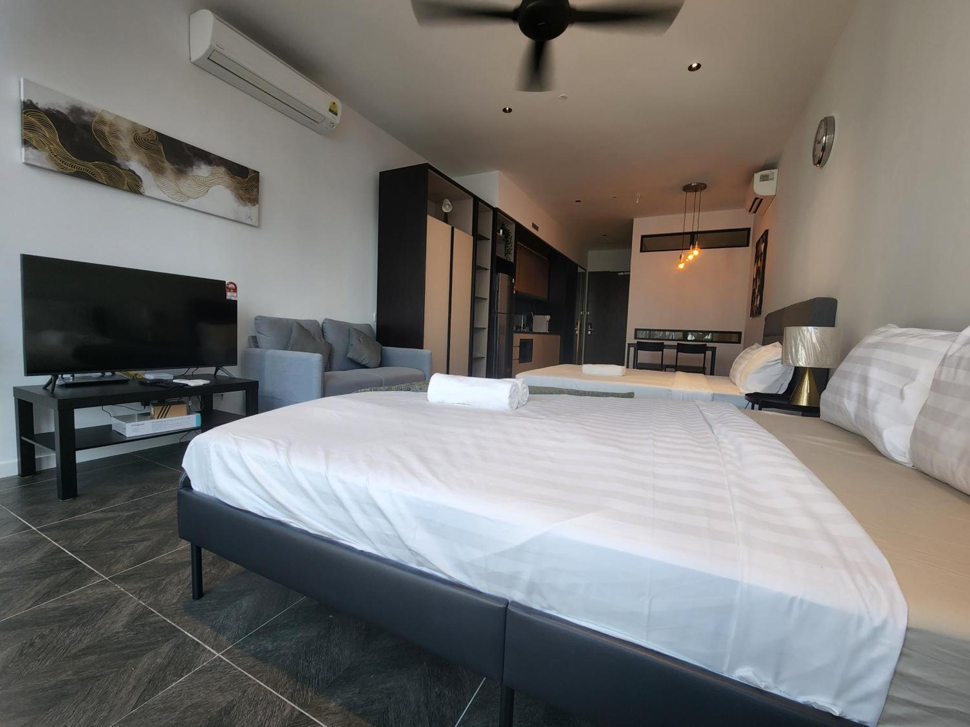 Infini Suites@ Scarletz Suites Klcc Kuala Lumpur Rum bild