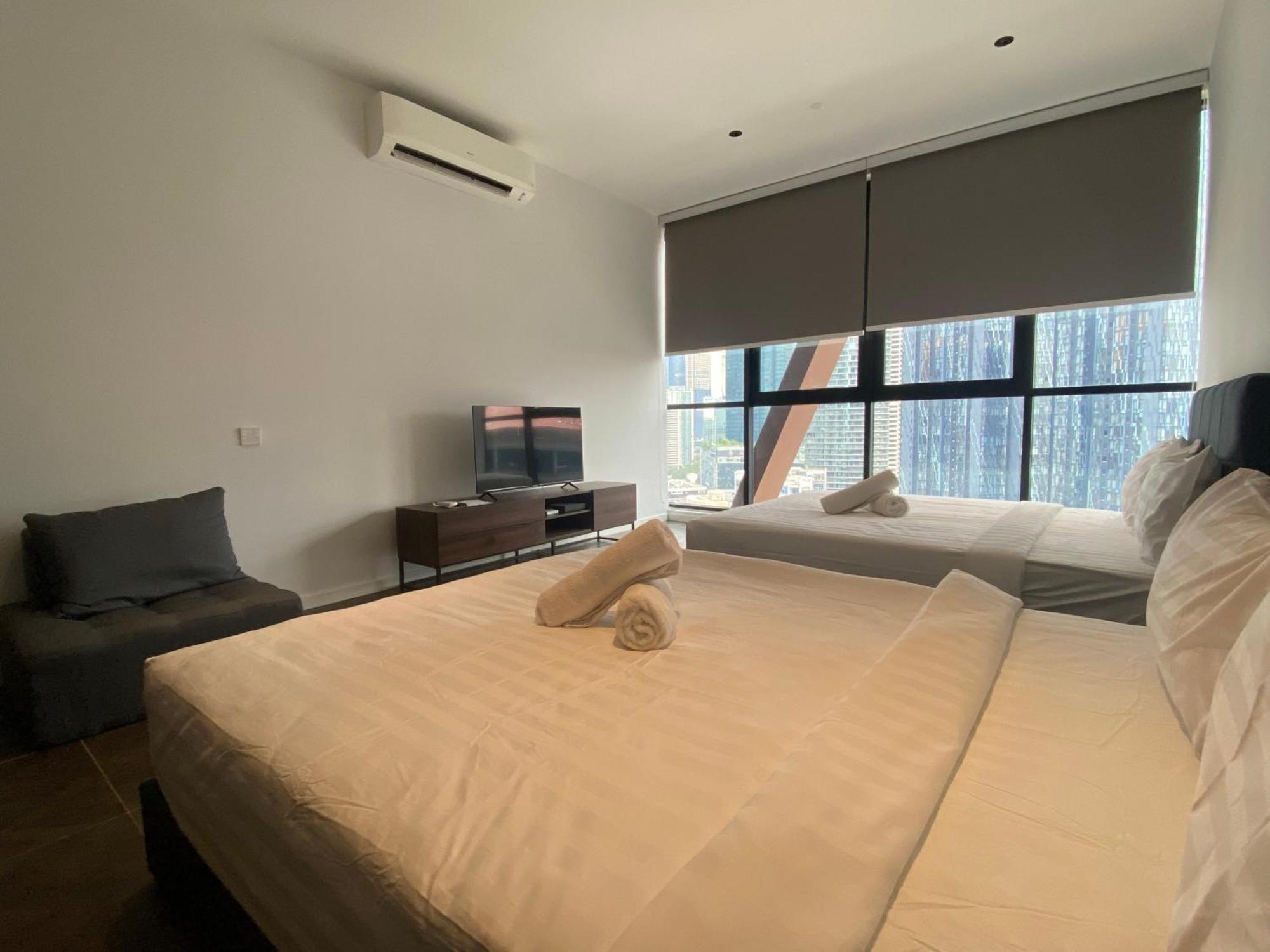 Infini Suites@ Scarletz Suites Klcc Kuala Lumpur Rum bild
