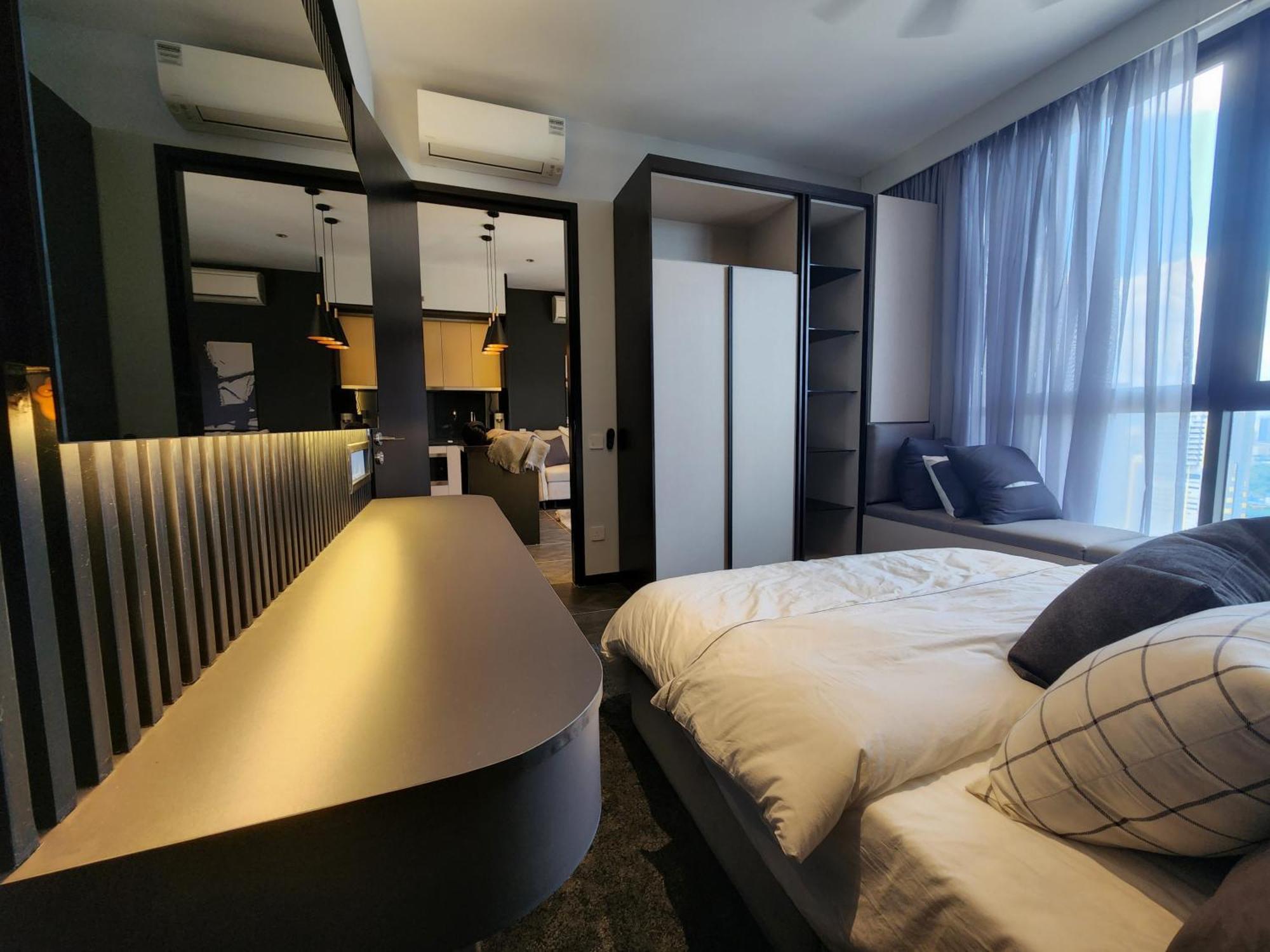 Infini Suites@ Scarletz Suites Klcc Kuala Lumpur Rum bild