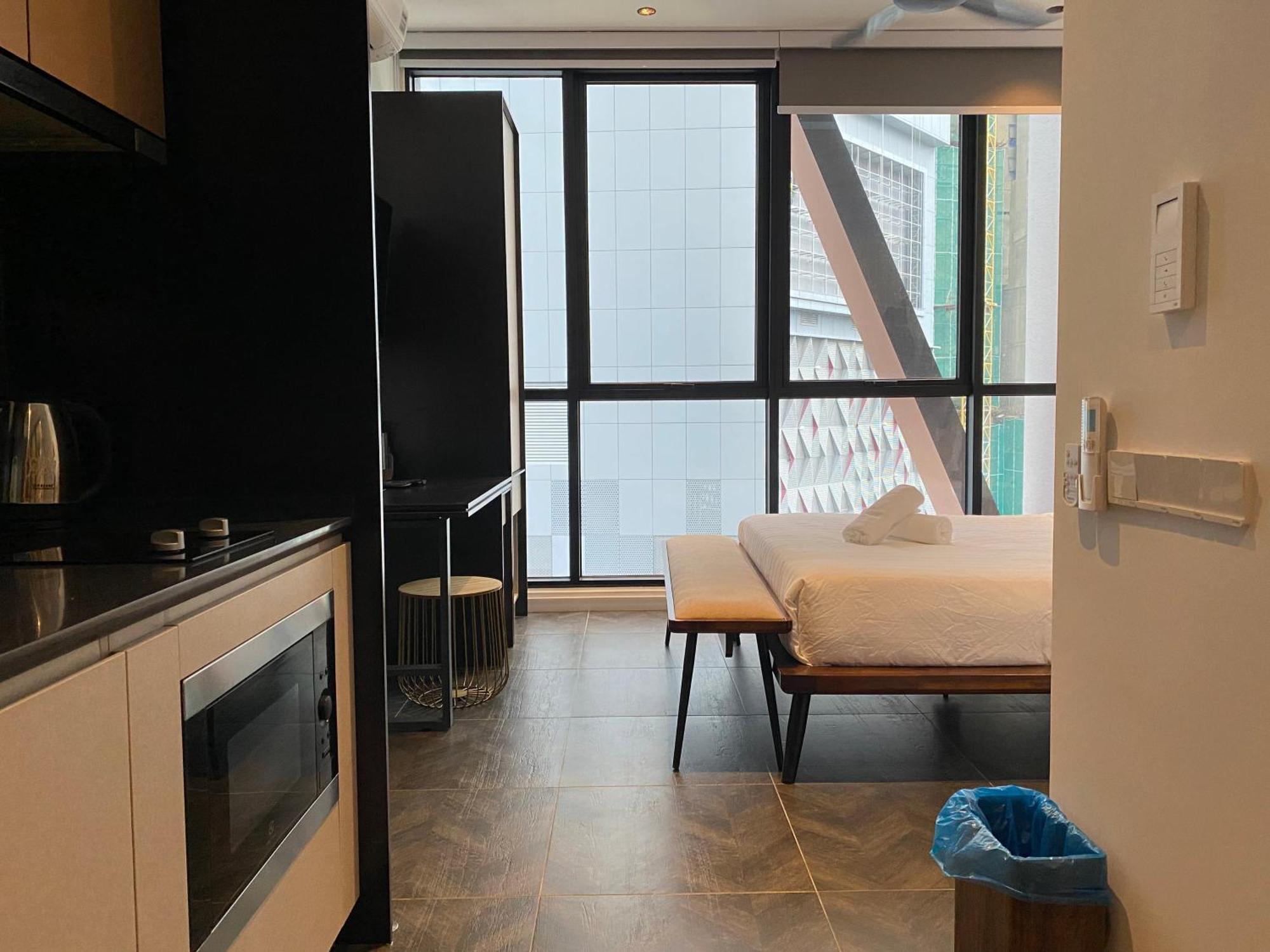 Infini Suites@ Scarletz Suites Klcc Kuala Lumpur Rum bild