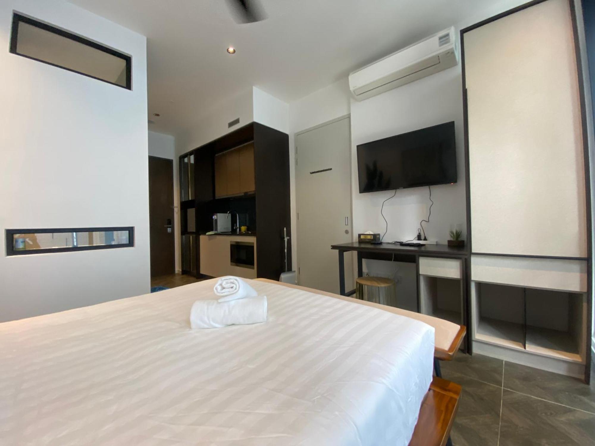 Infini Suites@ Scarletz Suites Klcc Kuala Lumpur Rum bild