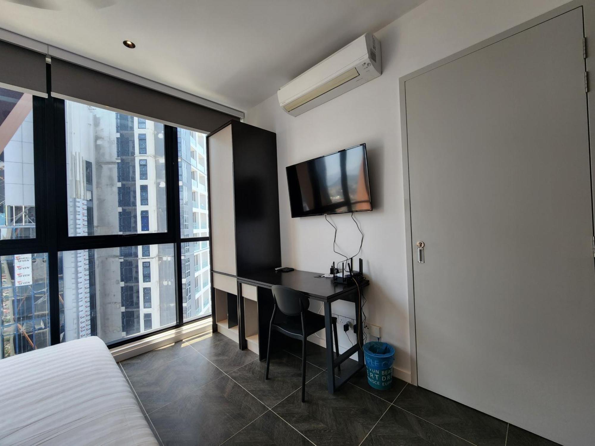 Infini Suites@ Scarletz Suites Klcc Kuala Lumpur Rum bild