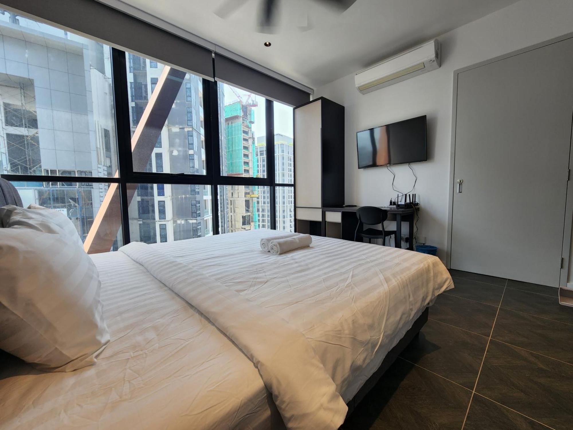 Infini Suites@ Scarletz Suites Klcc Kuala Lumpur Rum bild